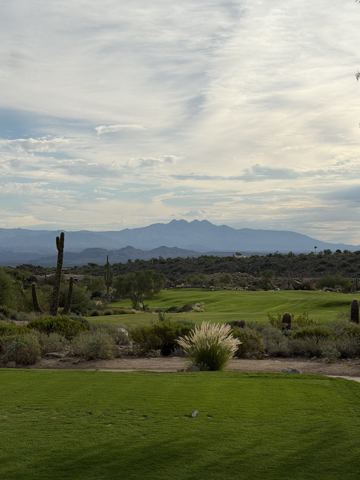 SunRidge Canyon with Four Peaks behind